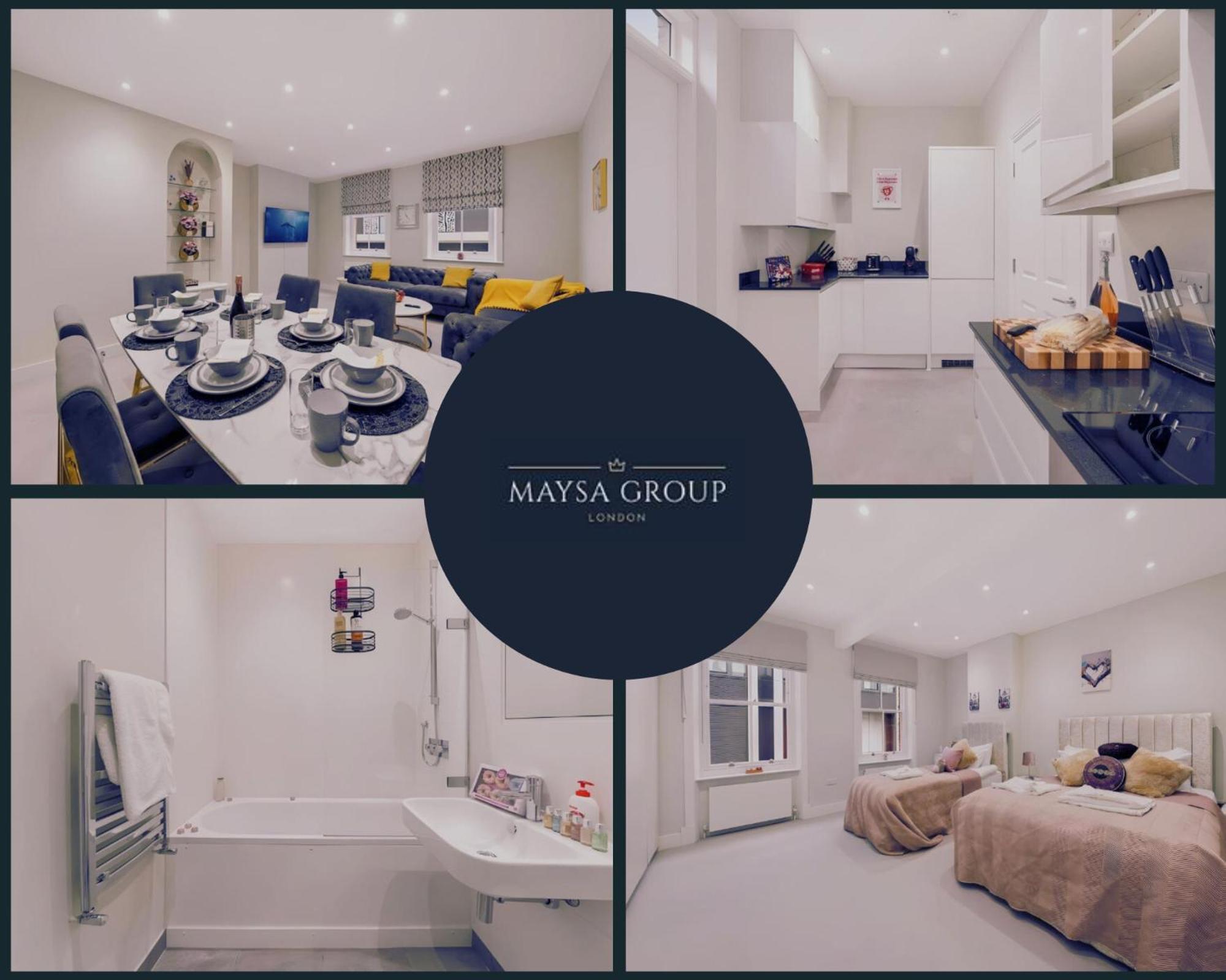 Chic 2 Bed Maisonette In Mayfair 32A London Exterior photo